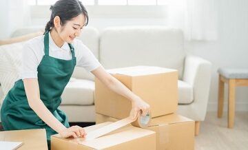荷造りのコツと手順を部屋ごとに解説