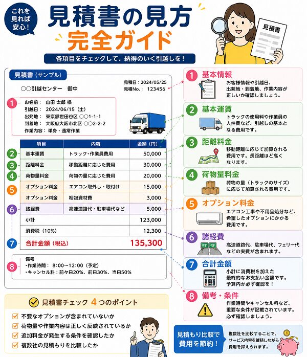 見積書の見方完全ガイド