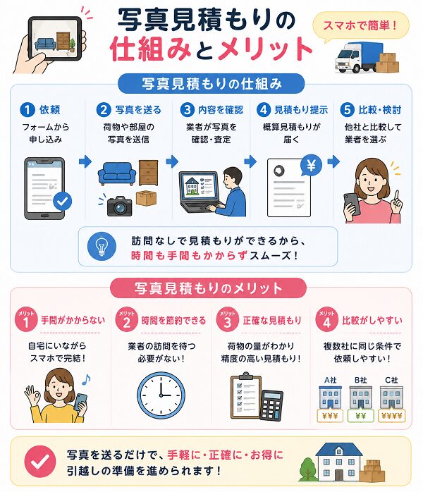 写真見積もりの仕組みとメリット