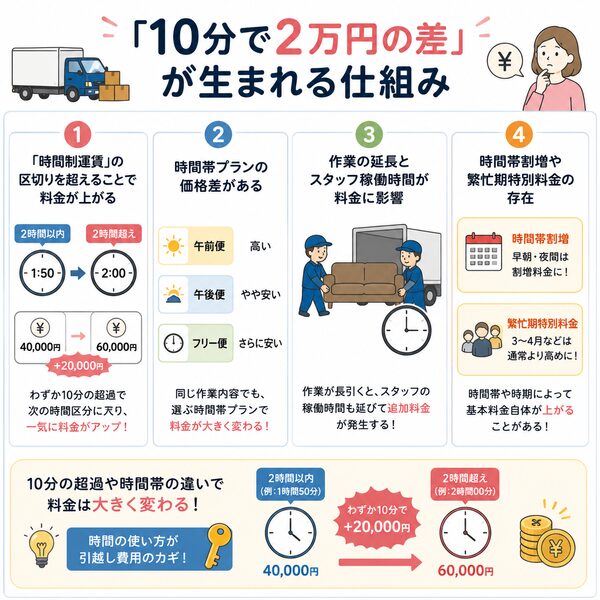 「10分で2万円の差」が生まれる仕組み
